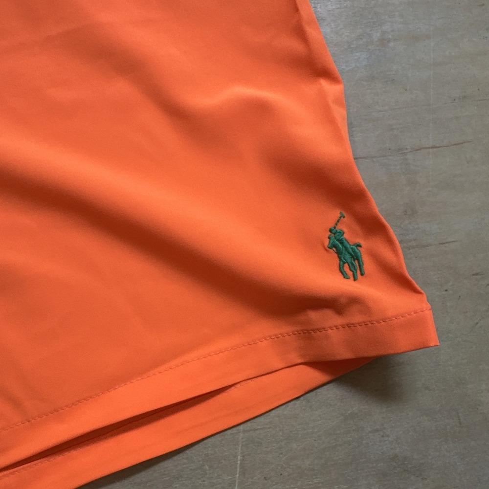 Polo Big & Tall Orange Swim Board Shorts Size 3LT NWT MSRP $79 - Picture 2 of 5